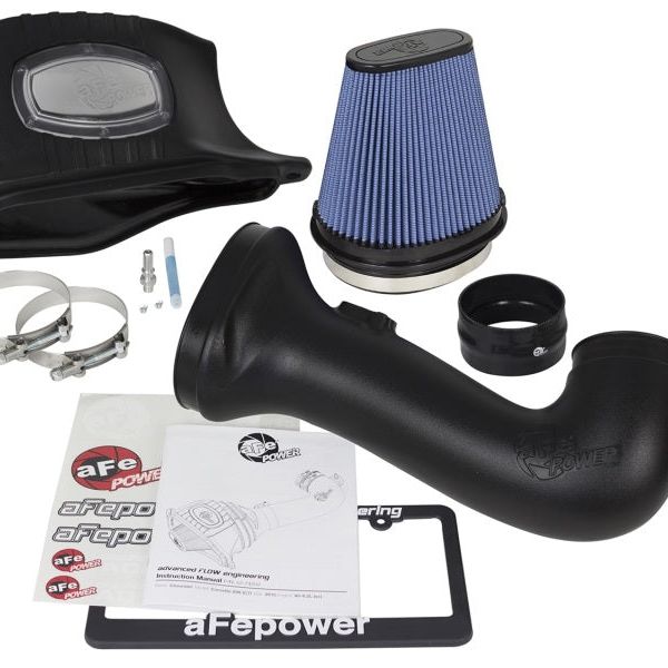 aFe Momentum Pro 5R Cold Air Intake System 15-17 Chevy Corvette Z06 (C7) V8-6.2L (sc)-Cold Air Intakes-aFe-AFE54-74202-1-SMINKpower Performance Parts