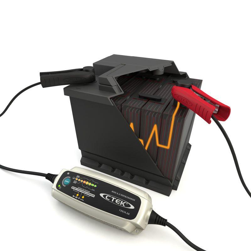 CTEK Battery Charger - MUS 4.3 Test & Charge - 12V-Battery Chargers-CTEK-CTEK56-959-SMINKpower Performance Parts