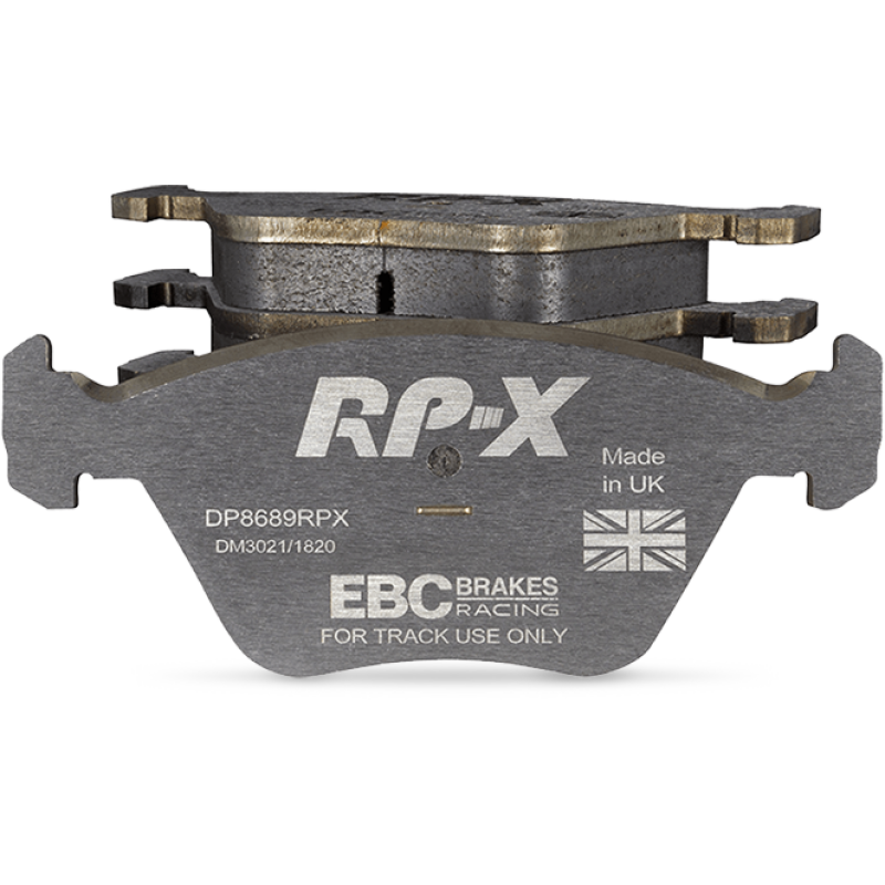 EBC Racing 2015+ Ford Mustang (6th Gen) 2.3L Turbo (GT Performance Package) RP-X Front Brake Pads