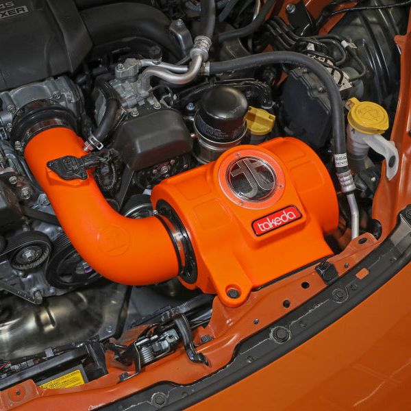 aFe 22-23 Toyota GR86 / Subaru BRZ Takeda Momentum Pro 5R Orange Edition Cold Air Intake System - SMINKpower Performance Parts AFE56-70056KN aFe