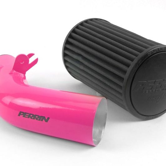 Perrin 08-14 WRX / 08-15 STI Cold Air Intake - Hyper Pink - SMINKpower Performance Parts PERPSP-INT-322HP Perrin Performance