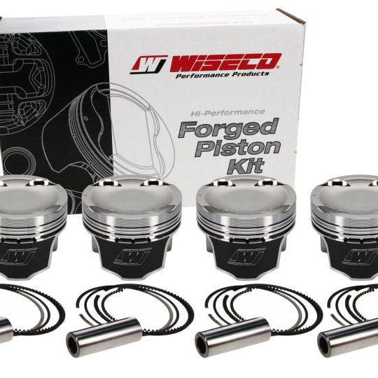 Wiseco 1400 HD Mitsu EVO 8 - 4G63 Turbo -14cc Piston Shelf Stock Kit - SMINKpower Performance Parts WISK626M85AP Wiseco