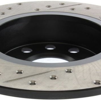 StopTech Slotted & Drilled Sport Brake Rotor-Brake Rotors - Slot & Drilled-Stoptech-STO127.33131L-SMINKpower Performance Parts