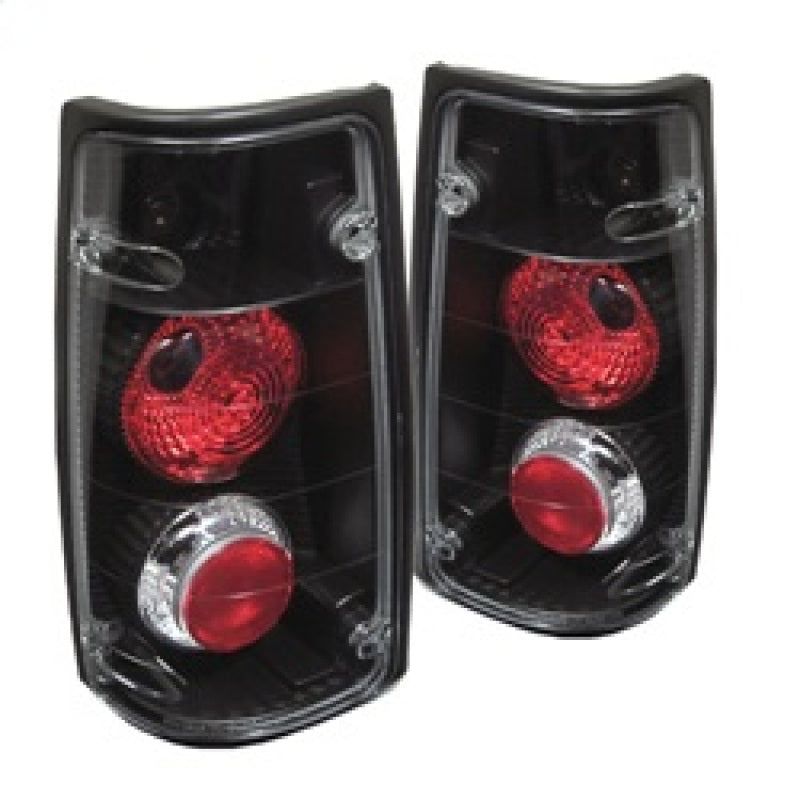 Spyder Isuzu Rodeo 91-97/Isuzu Amigo 89-94 Euro Style Tail Lights Black ALT-YD-IR91-BK-Tail Lights-SPYDER-SPY5005472-SMINKpower Performance Parts