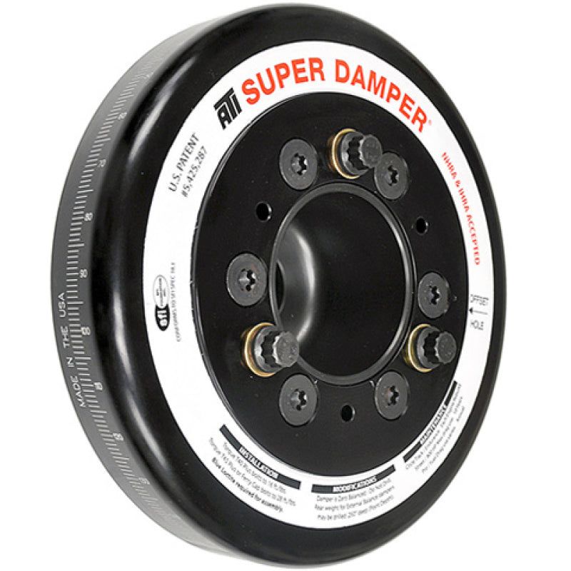 ATI Damper - 7.074in - Alum LW - Honda K20 - Race Only - No Belt Drives-Crankshaft Dampers-ATI-APPATI918478-SMINKpower Performance Parts