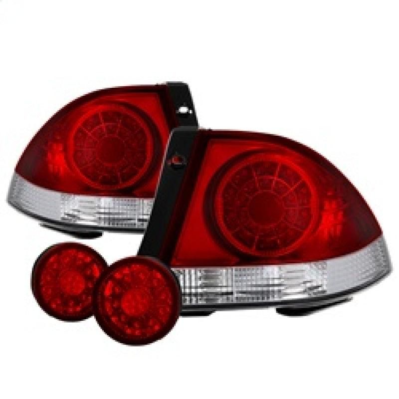 Spyder 01-03 Lexus IS300 LED Tail Lights - Red Clear ALT-YD-LIS300-LED-SET-RC - SMINKpower Performance Parts SPY5085061 SPYDER