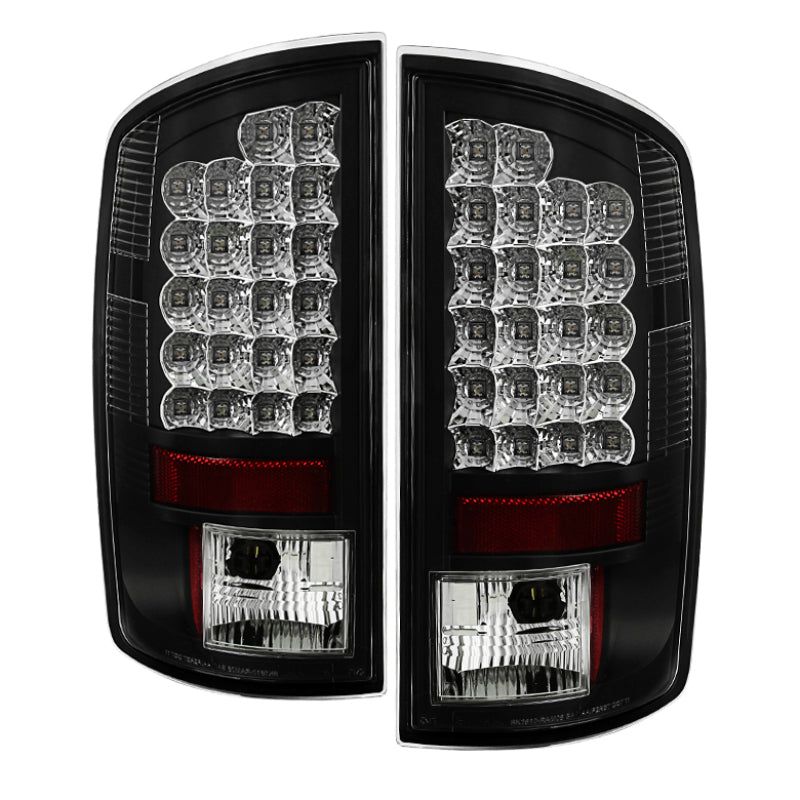 Spyder Dodge Ram 02-06 1500/Ram 2500/3500 03-06 LED Tail Light Black ALT-YD-DRAM02-LED-BK-Tail Lights-SPYDER-SPY5002556-SMINKpower Performance Parts