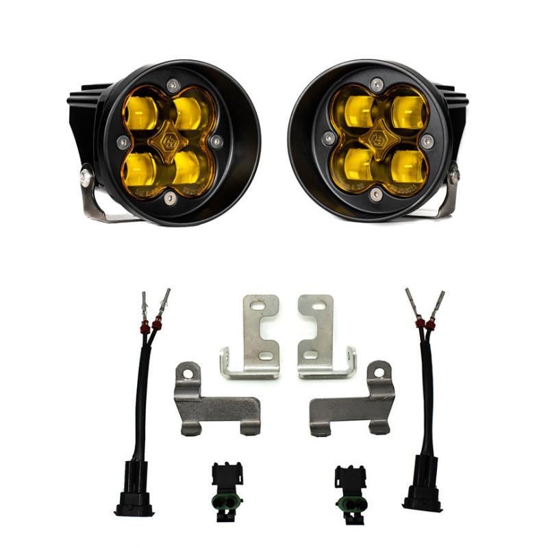 Baja Designs 2016+ Toyota RAV4 Squadron Fog Light Pocket Kit -Amber - SMINKpower Performance Parts BAJ447704 Baja Designs