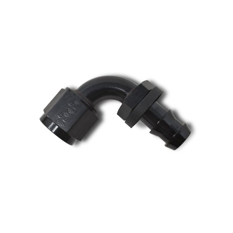 Russell Performance -6 AN Twist-Lok 90 Degree Hose End (Black) - SMINKpower Performance Parts RUS624163 Russell