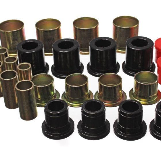 Energy Suspension 73-91 Ford K-5 Blazer/Denali XL/Suburban/Yukon Black Front Control Arm Bushing Set-Bushing Kits-Energy Suspension-ENG3.3161G-SMINKpower Performance Parts