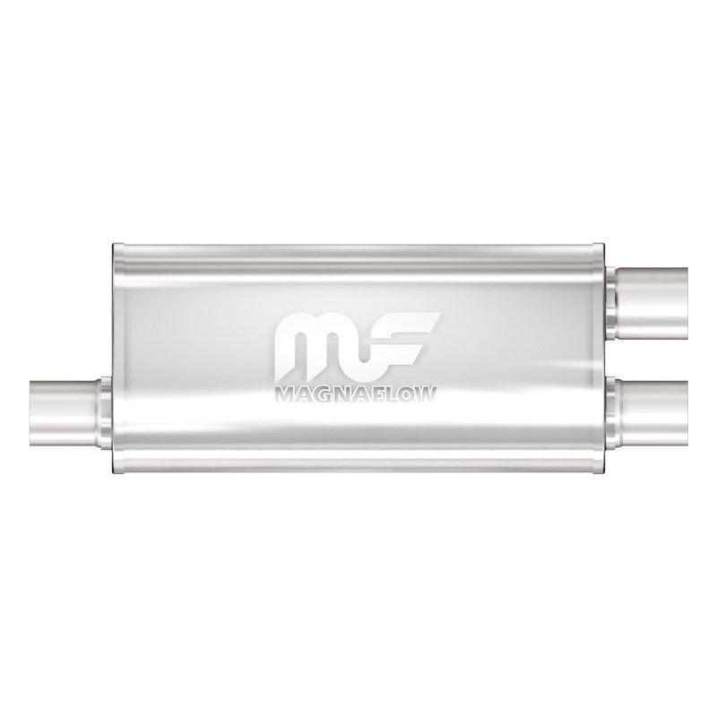 MagnaFlow Muffler Mag SS 18X5X8 2.5X2.5/2.5 O-Muffler-Magnaflow-MAG12265-SMINKpower Performance Parts
