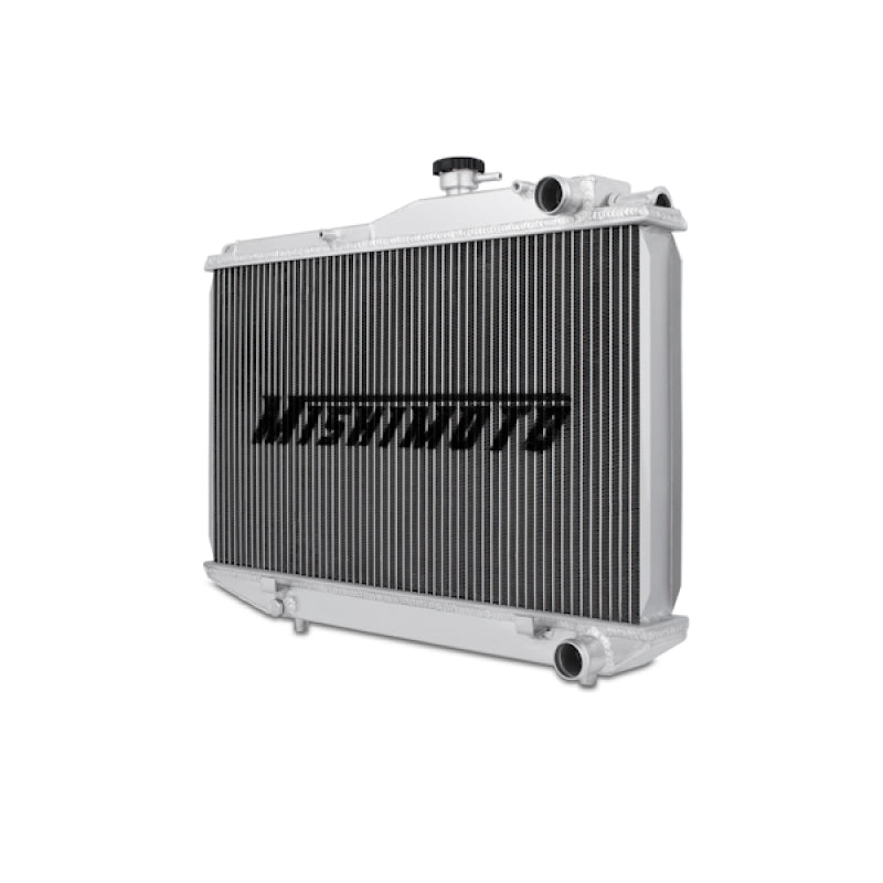 Mishimoto 83-87 Toyota Corolla Manual Aluminum Radiator-Radiators-Mishimoto-MISMMRAD-AE86-83-SMINKpower Performance Parts