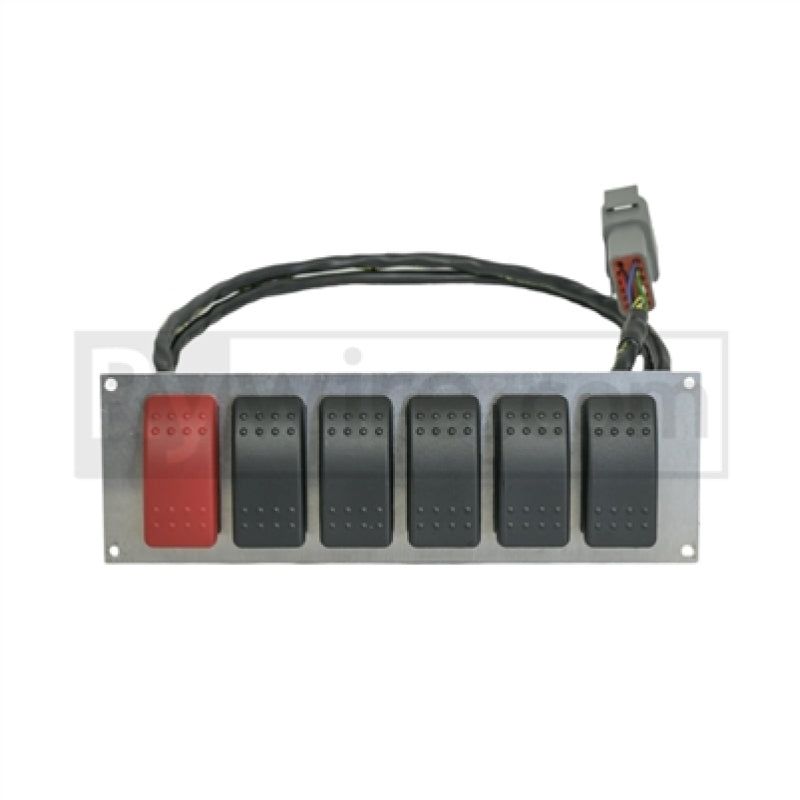 Rywire Switch Panel (6 Toggles / Will Not Work w/PDM Systems)-Switch Panels-Rywire-RYWRY-SWITCH-6-SMINKpower Performance Parts