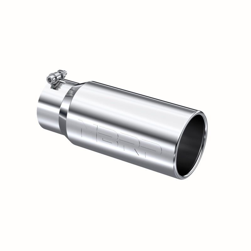 MBRP Universal Tip 5 O.D. Rolled Straight 4 inlet 12 length-Steel Tubing-MBRP-MBRPT5050-SMINKpower Performance Parts