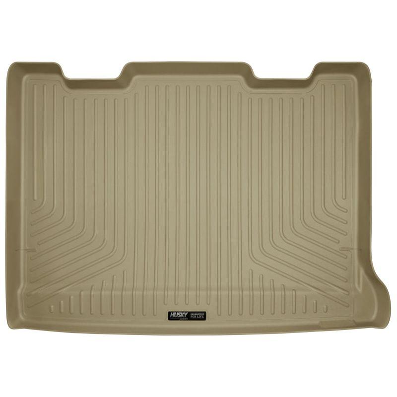 Husky Liners 07-13 GM Escalade/Suburban/Yukon WeatherBeater Tan Rear Cargo Liners (Behind 3rd Row)-Floor Mats - Rubber-Husky Liners-HSL28263-SMINKpower Performance Parts