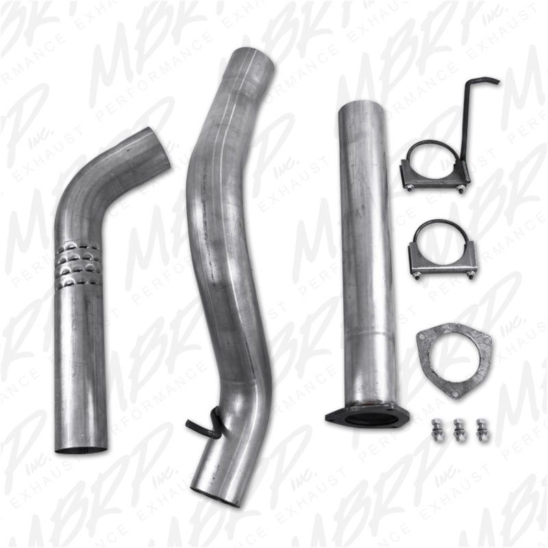 MBRP 2007-2009 Chev/GMC 2500/3500 Duramax All LMM Filter Back P Series Exhaust System-DPF Back-MBRP-MBRPS6026P-SMINKpower Performance Parts