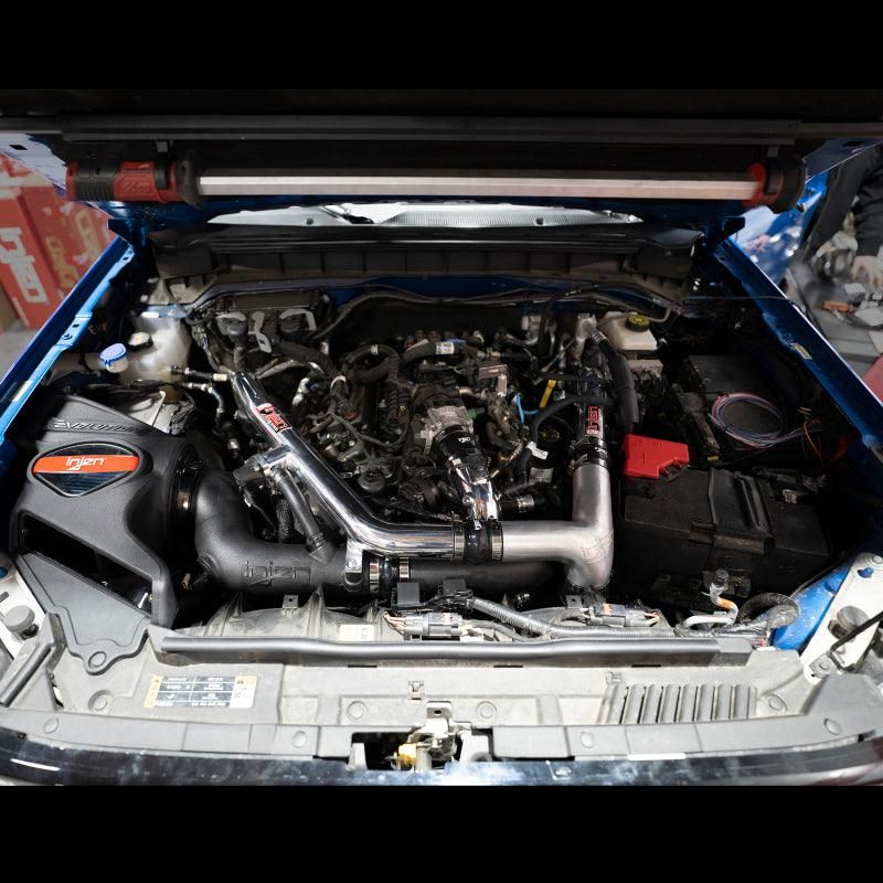 Injen 2021-2022 Ford Bronco V6-2.7L Twin Turbo Evolution Intake - SMINKpower Performance Parts INJEVO9301 Injen