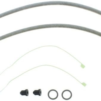 StopTech BMW M3 / Z4 / 323/323 Touring / 325 / 328 / 330 SS Front Brake Lines-Brake Line Kits-Stoptech-STO950.34005-SMINKpower Performance Parts