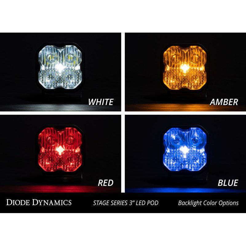 Diode Dynamics SS3 LED Pod Pro - White SAE Fog Standard (Pair) - SMINKpower Performance Parts DIODD6130P Diode Dynamics