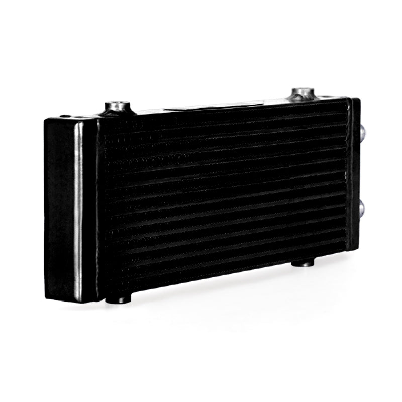 Mishimoto Universal Medium Bar and Plate Dual Pass Black Oil Cooler-Oil Coolers-Mishimoto-MISMMOC-DP-MBK-SMINKpower Performance Parts