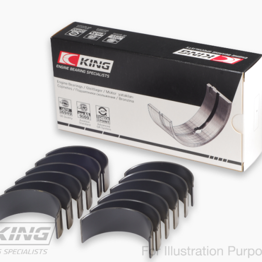 King Ford Ecoboost 3.5L V6 Connecting Rod Bearing Set - SMINKpower Performance Parts KINGCR6895MC King Engine Bearings
