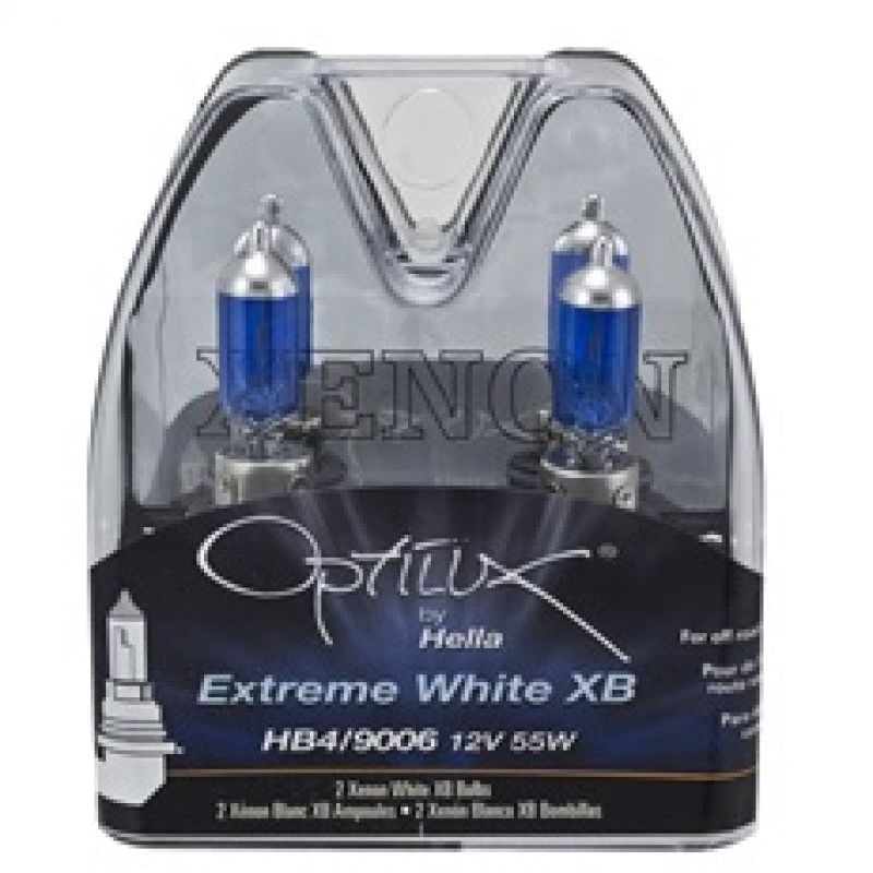 Hella 9006 12V 55W Xen White Bulb (Pair)-Bulbs-Hella-HELLAH71071432-SMINKpower Performance Parts
