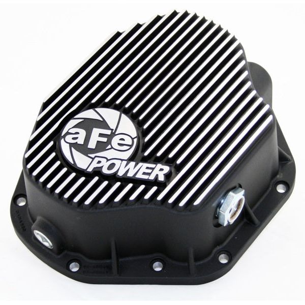 aFe Power Cover Diff Rear Machined COV Diff R Dodge Diesel Trucks 94-02 L6-5.9L (td) Machined - SMINKpower Performance Parts AFE46-70032 aFe