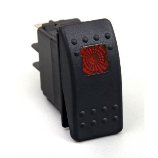 Daystar Rocker Switch Red Light 20 AMP Single Pole - SMINKpower Performance Parts DAYKU80014 Daystar