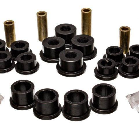 Energy Suspension 04-07 Mazda RX8 Black Rear Lateral/Trailing Arm Bushings-Bushing Kits-Energy Suspension-ENG11.3108G-SMINKpower Performance Parts