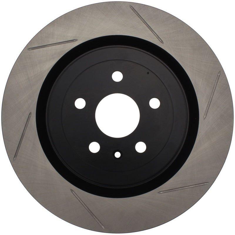 StopTech Power Slot 10 Camaro SS 8cyl Rear Left Slotted Rotor-Brake Rotors - Slotted-Stoptech-STO126.62119SL-SMINKpower Performance Parts