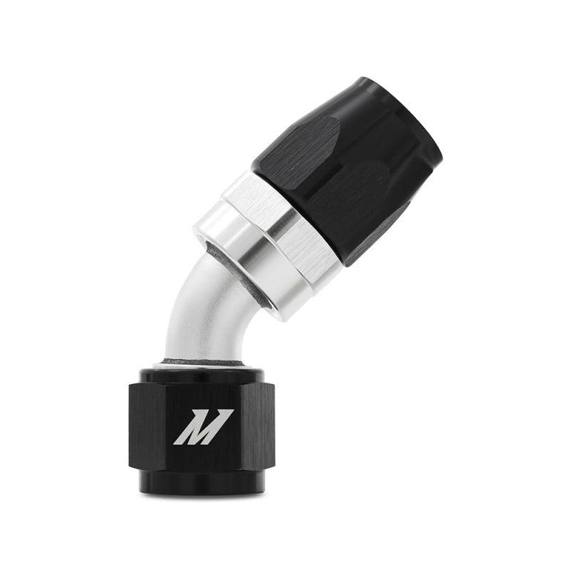 Mishimoto Aluminum -10AN 45 Degree Fitting - Black - SMINKpower Performance Parts MISMMFT-SW-10-45 Mishimoto