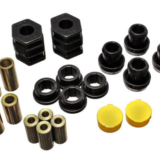 Energy Suspension 96-00 Honda Civic/CRX Black Front Control Arm Bushing Set-Bushing Kits-Energy Suspension-ENG16.3114G-SMINKpower Performance Parts