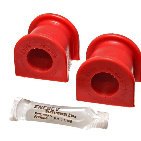 Energy Suspension 04-05 Acura TSX Red 25.4mm/1in Front Sway Bar Bushing Set - SMINKpower Performance Parts ENG16.5137R Energy Suspension