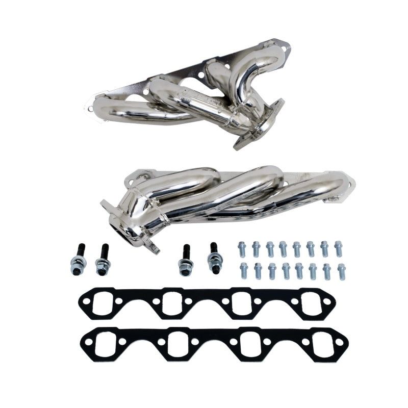 BBK 87-95 Ford F150 Truck 5.0 302 Shorty Unequal Length Exhaust Headers - 1-5/8 Titanium Ceramic - SMINKpower Performance Parts BBK3510 BBK