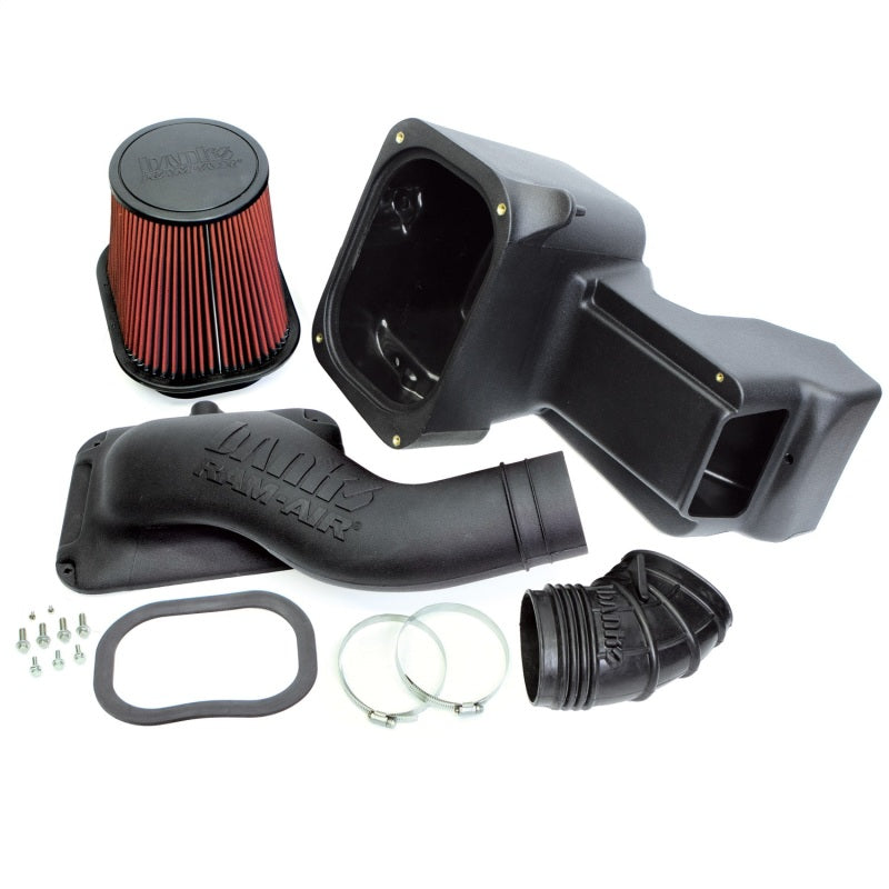 Banks Power 17-19 Ford F250/F350/F450 6.7L Ram-Air Intake System - Oiled Filter-Short Ram Air Intakes-Banks Power-GBE41890-SMINKpower Performance Parts