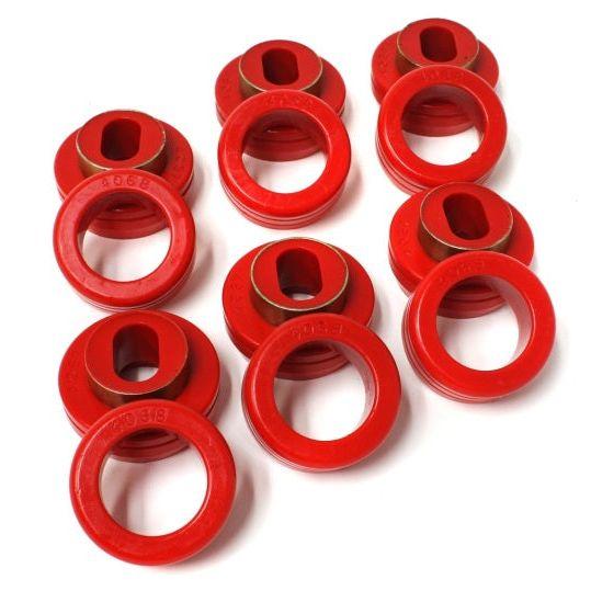 Energy Suspension 81-87 GM 1/2-3/4-1 Ton C-10/C-20/C30/C1500/C2500/C3500 PU 2WD Red Body Mount Set-Bushing Kits-Energy Suspension-ENG3.4116R-SMINKpower Performance Parts