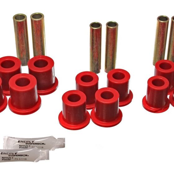 Energy Suspension Spring Bushings - Red - SMINKpower Performance Parts ENG4.2140R Energy Suspension