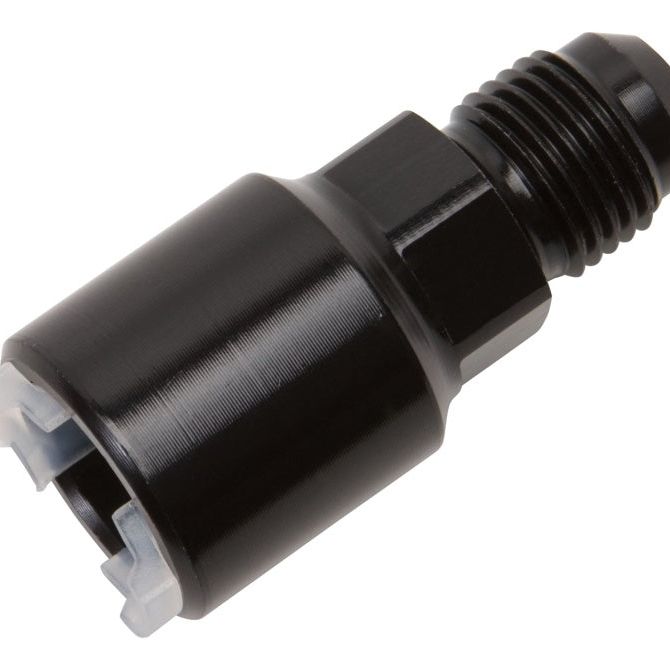 Russell Performance -6 AN male to 3/8in SAE quick-disconnect female (Black Single) - SMINKpower Performance Parts RUS640853 Russell