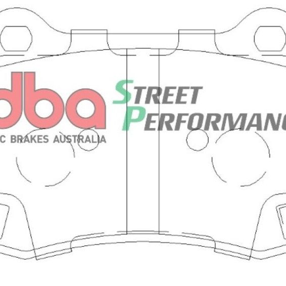 DBA 2010 Camaro SS SP500 Rear Brake Pads-Brake Pads - Performance-DBA-DBADB2260SP-SMINKpower Performance Parts
