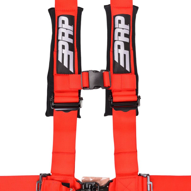 PRP 4.3 Harness- Red-Seat Belts & Harnesses-PRP Seats-PRPSB4.3R-SMINKpower Performance Parts