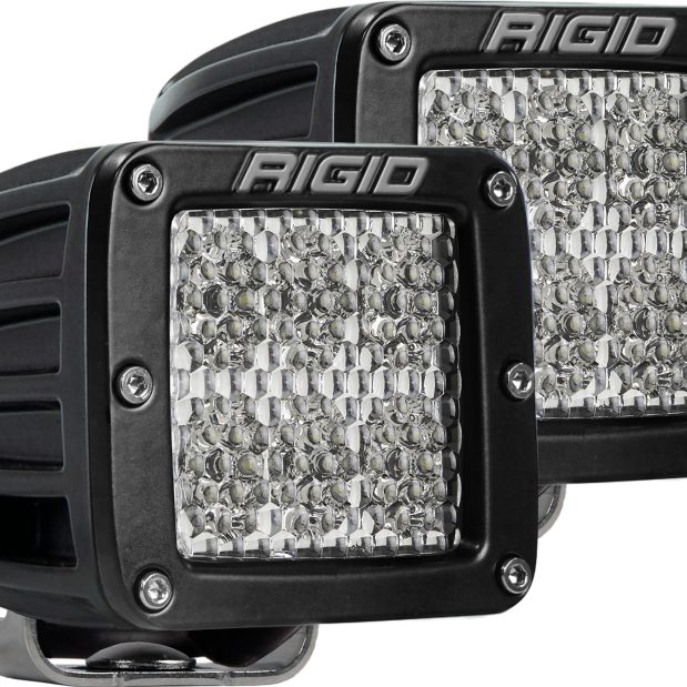 Rigid Industries D2 - 60 Deg. Lens Pair-Light Bars & Cubes-Rigid Industries-RIG502513-SMINKpower Performance Parts