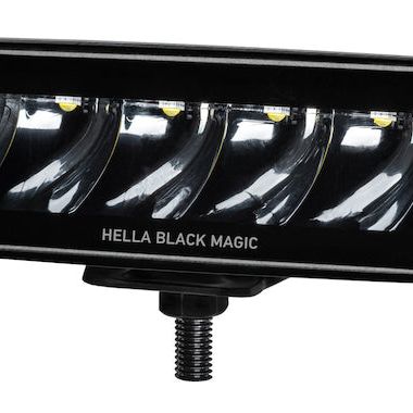 Hella Universal Black Magic 6 L.E.D. Mini Light Bar - Spot Beam - SMINKpower Performance Parts HELLA358176211 Hella