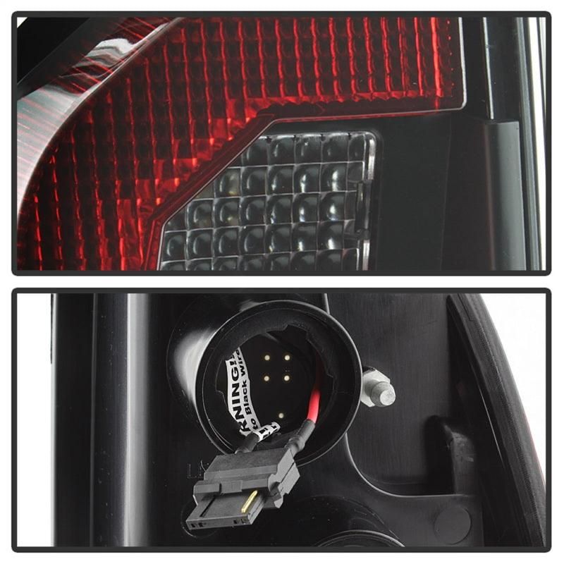 Spyder 05-15 Toyota Tacoma LED Tail Lights (Not Compatible w/OEM LEDS) - Black ALT-YD-TT05V2-LB-BK - SMINKpower Performance Parts SPY5085467 SPYDER