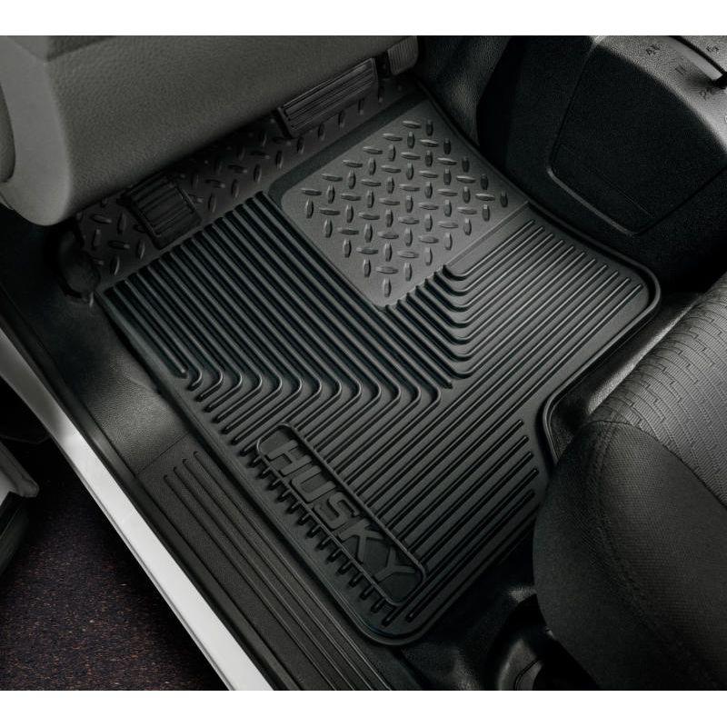 Husky Liners 02-10 Ford Explorer/04-12 Chevy Colorado/GMC Canyon Heavy Duty Black Front Floor Mats-Floor Mats - Rubber-Husky Liners-HSL51121-SMINKpower Performance Parts