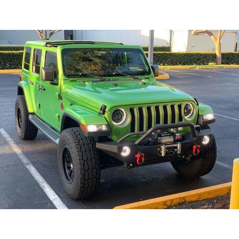 Oracle Jeep Wrangler JK/JL/JT High Performance W LED Fog Lights - ColorSHIFT w/o Controller - SMINKpower Performance Parts ORL5846-334 ORACLE Lighting