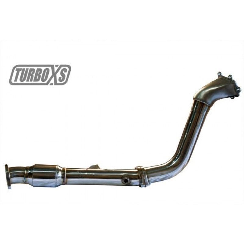 Turbo XS 02-07 WRX-STi / 04-08 Forester XT High Flow Catted Downpipe - SMINKpower Performance Parts TXSWS02-DPC Turbo XS