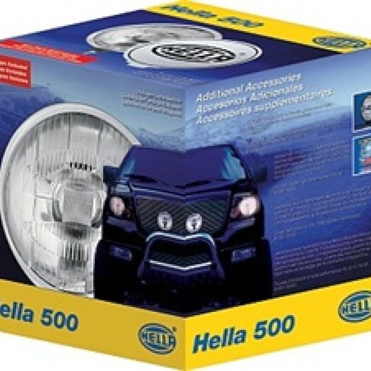 Hella 500 Series 12V/55W Halogen Driving Lamp Kit-Fog Lights-Hella-HELLA005750952-SMINKpower Performance Parts