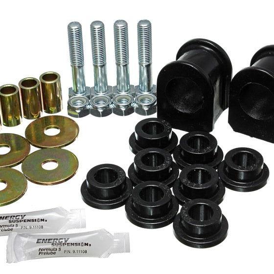 Energy Suspension 99-04 Ford F250 SD/350 4WD Black Front 1-1/4in Sway Bar Bushing Set-Bushing Kits-Energy Suspension-ENG4.5192G-SMINKpower Performance Parts