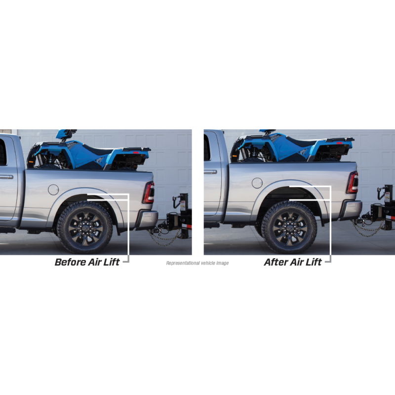 Air Lift Loadlifter 5000 Ultimate for 2019 Chevrolet Silverado 1500 4WD-Air Suspension Kits-Air Lift-ALF88288-SMINKpower Performance Parts