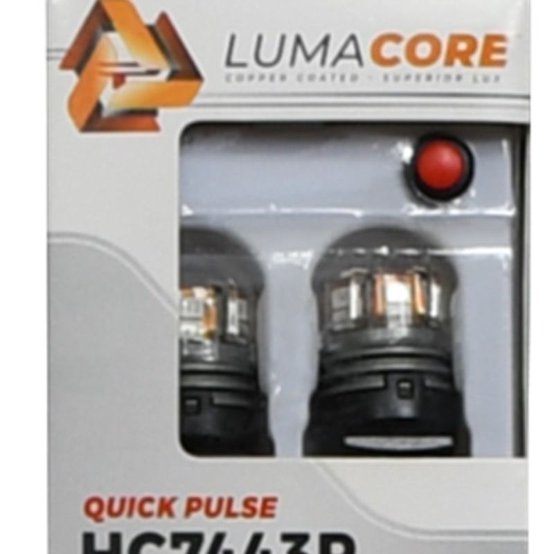 Putco LumaCore 7443 Red - Pair (x3 Strobe w/ Bright Stop)-Tail Lights-Putco-PUTHC7443R-SMINKpower Performance Parts